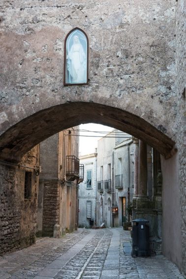 A street in Erice.