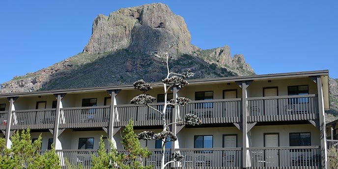 Chisos Lodge in the Big Bend National Park in West Texas. NPS photo.