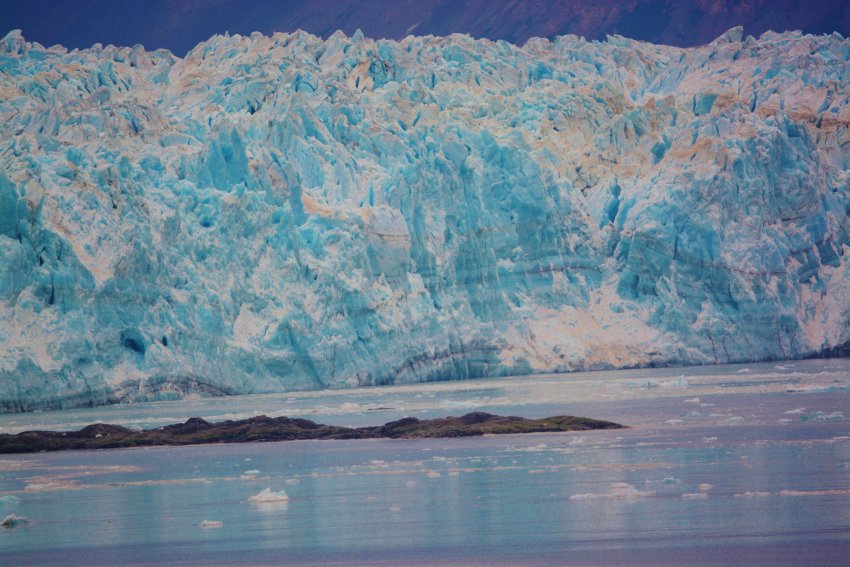 Hubbard Glacier in Alaska's Inside Passage.