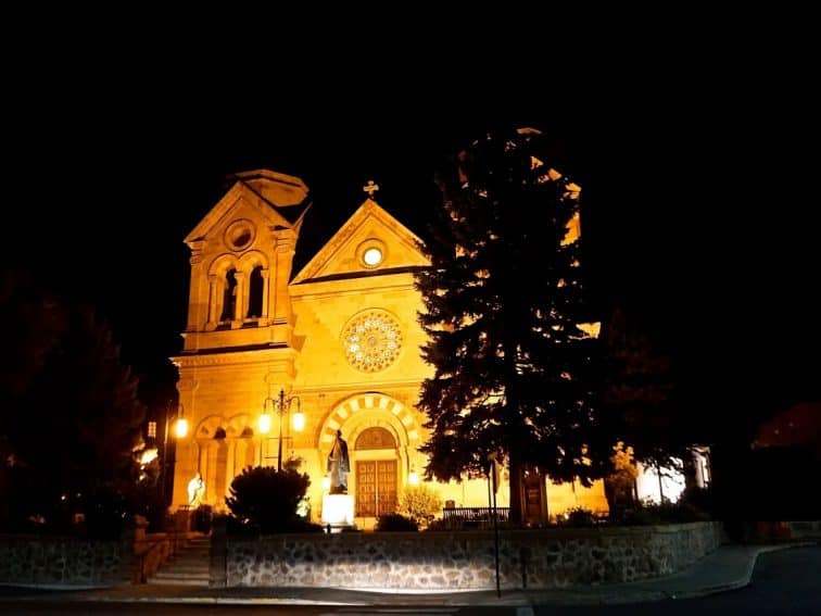 St. Francis Cathedral, one of Santa Fe's most famous landmarks
