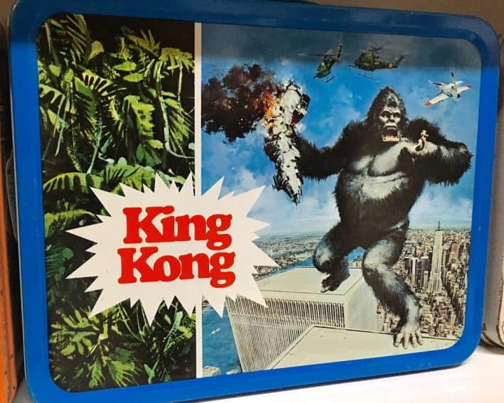 King Kong standing astride the World Trade Center was made in the 1970s.