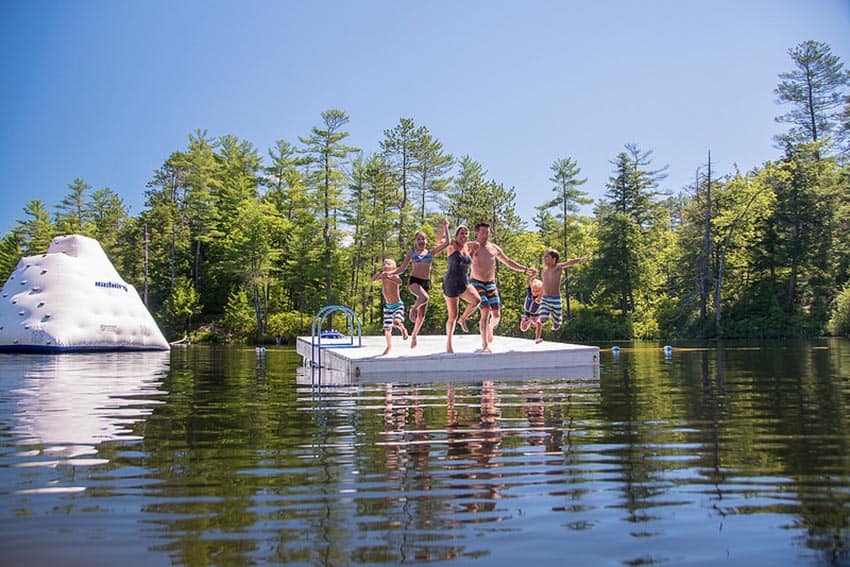 Kids and adults alike can jump into a world of fun at Purity Spring Resort! Photo courtesy of Purity Spring Resort