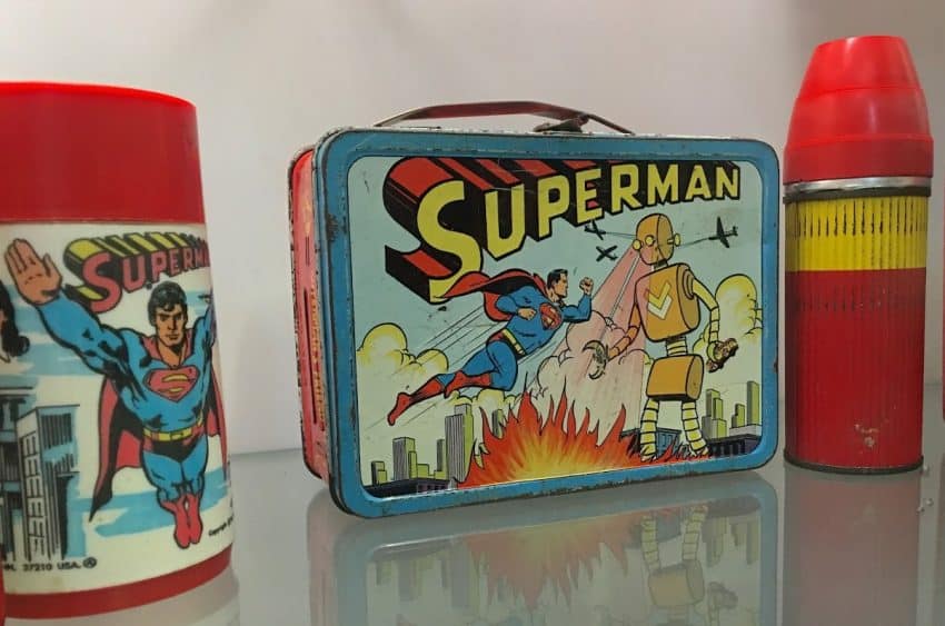 Superman is one of the most valuable lunch boxes.