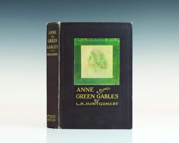 anne of green gables lm montgomery first edition 1908