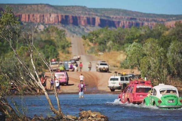 fording Gibb River