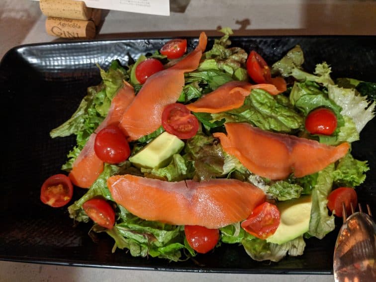 Obica lox salad