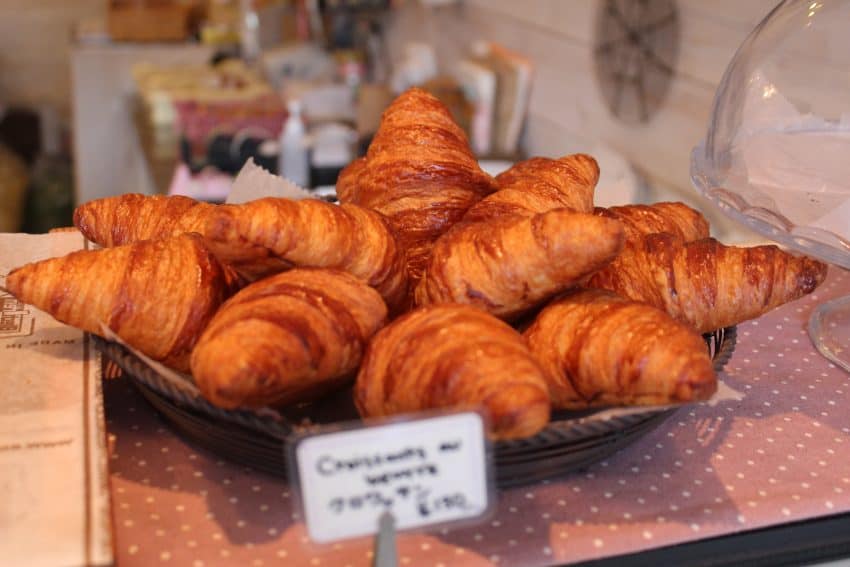 croissants in Narita