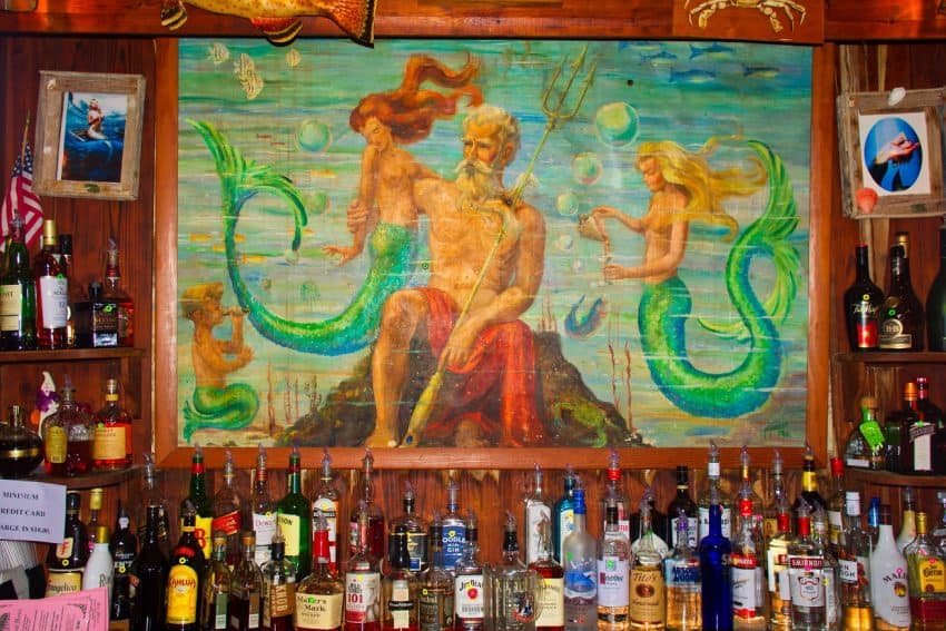 The Neptune bar at the Island hotel Cedar Key