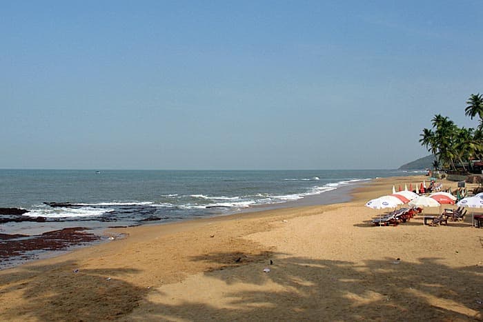 Indian Ocean, Anjuna, Goa, India (Photo by Susan McKee)