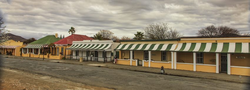 A beautiful street-scape of historical homes in Cradock.
