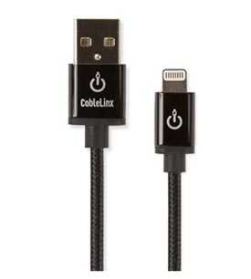 Cablelinx 8" Apple Lightning to USB cord