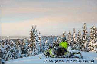 feb 5 james bay Snowmobiling one of the more exciting winter activities