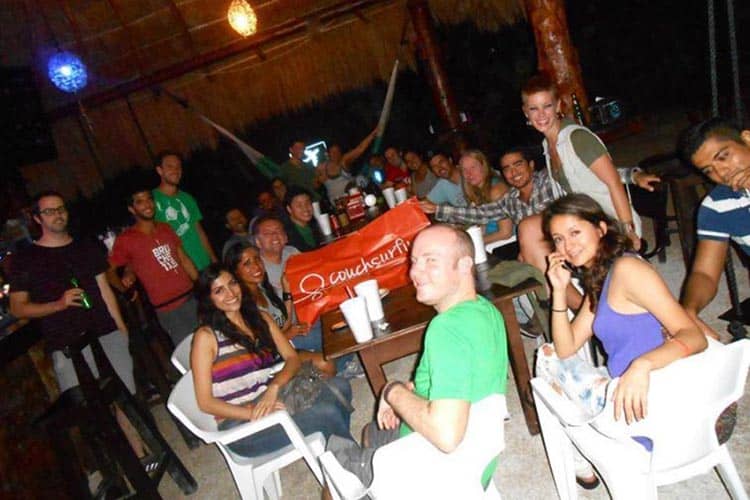 Members of the Couchsurfing community have events all over the world, weekly (depending on location). Check out the events section of the website for updated details.