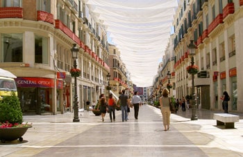 Malaga street scene
