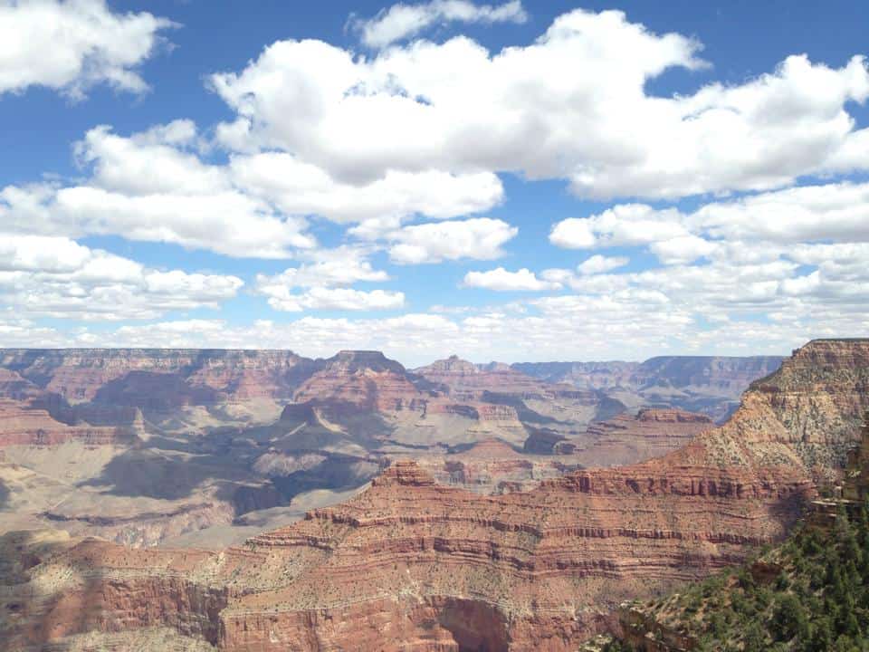 For most travelers, the South Rim is the most popular area offering a visitor's center and plenty of different views of the natural wonder.