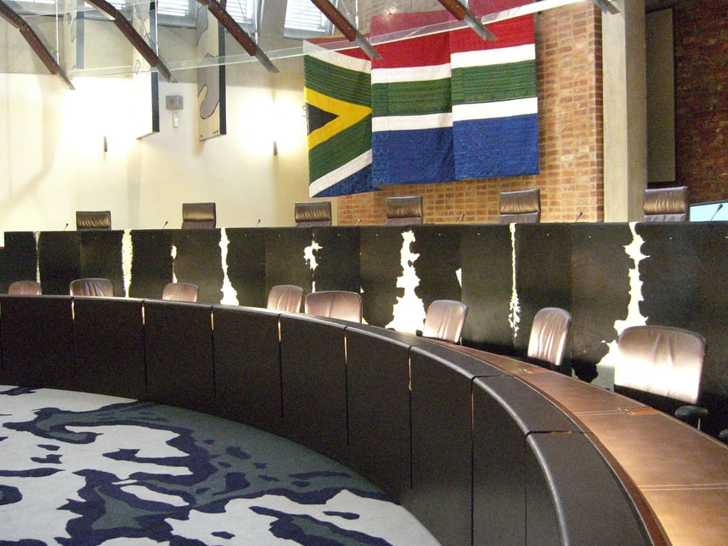 South Africa's Constitutional Court is known as the highest court in the land.