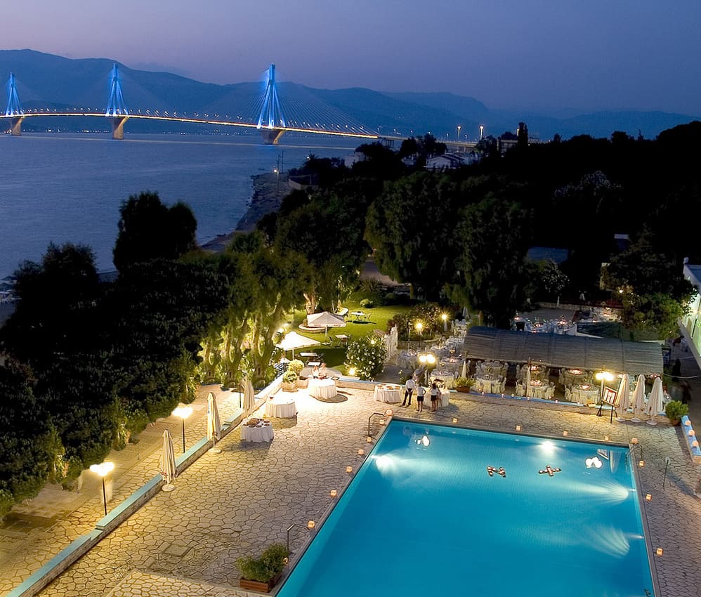 Patras Hotel and Rio Bridge