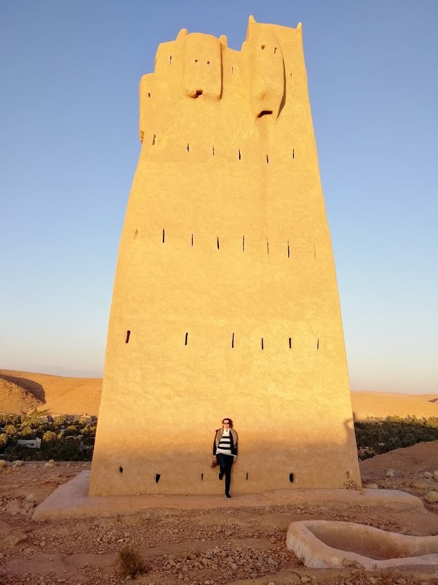 The tower of Ghardaia in Algeria