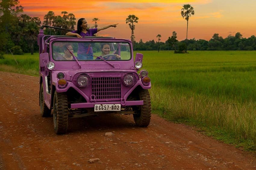 Lavender Jeep