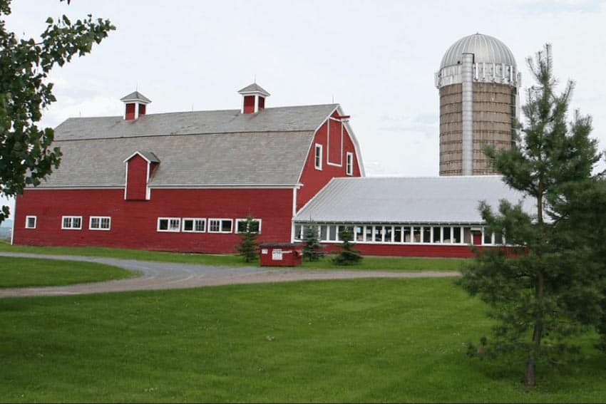 A barn in Burlington Vermont.