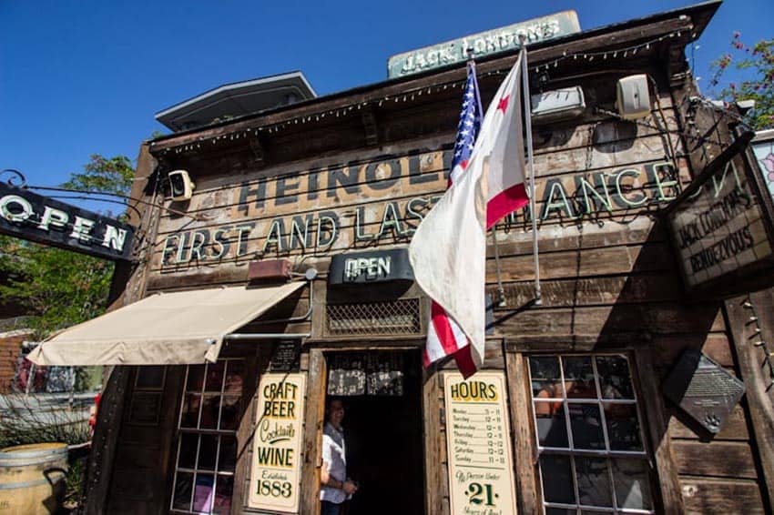 A trip back in time at First &amp; Last Chance Saloon at Jack London Square in Oakland.