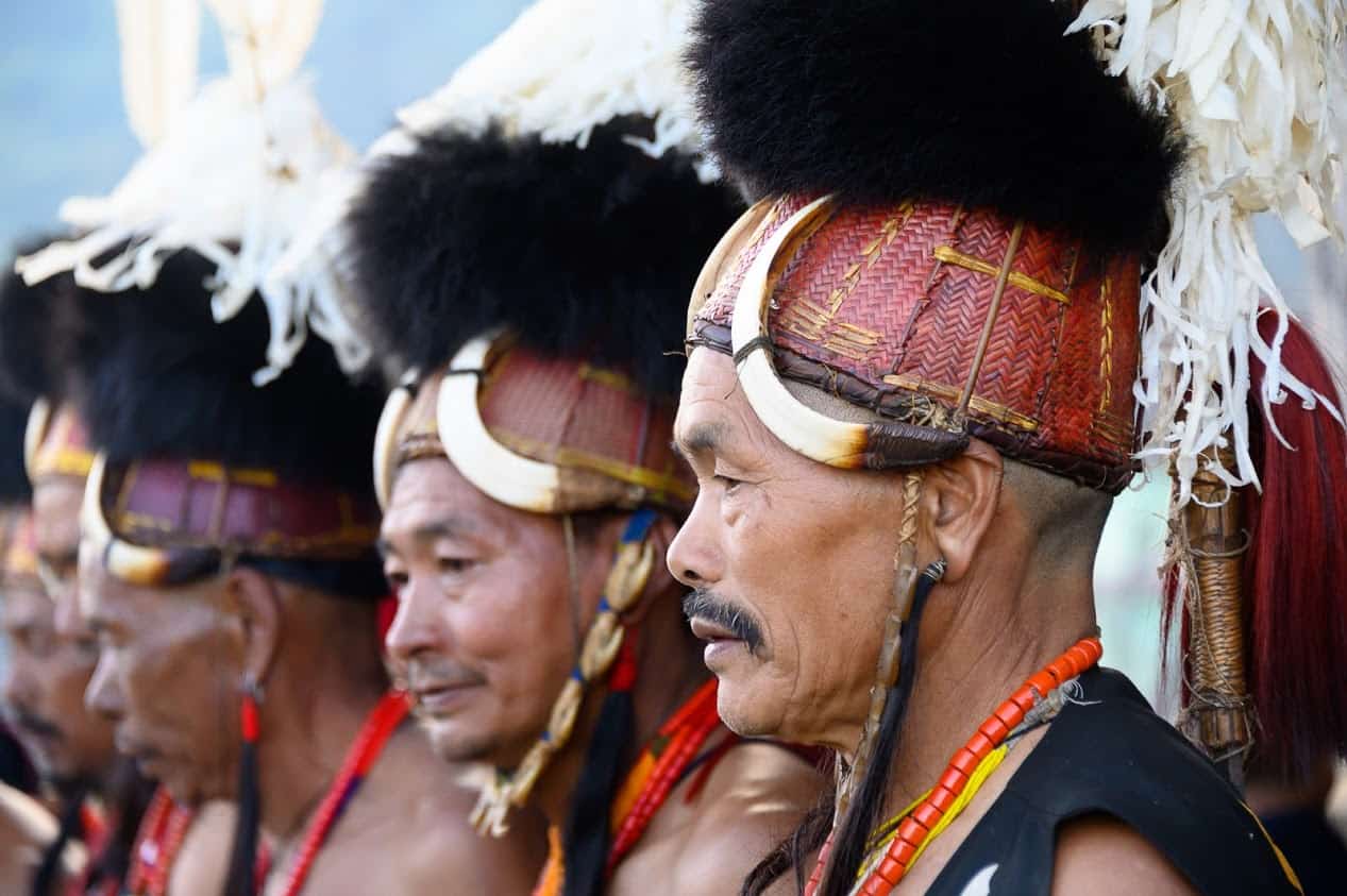The Hornbill Festival in Nagaland.