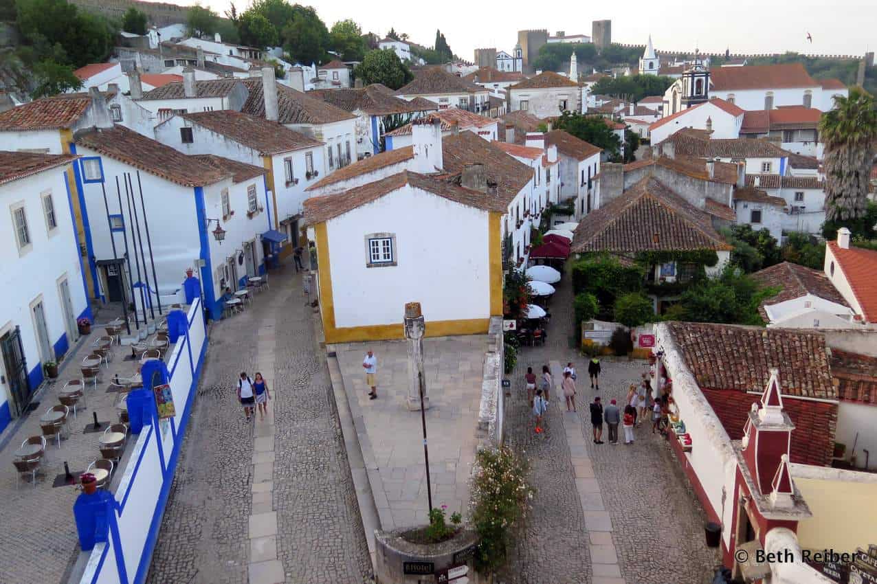 The small city of Obidos, Portugal has a lot to offer, including bookstores, a castle, and friendly locals. Beth Reiber photos.