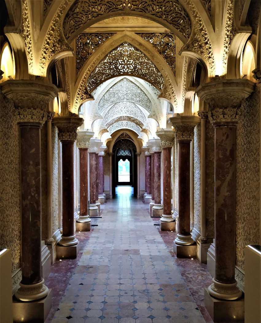 Beautiful Monserrate Palace, Sintra, Portugal