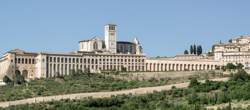 Basilica in Assisi, Italy