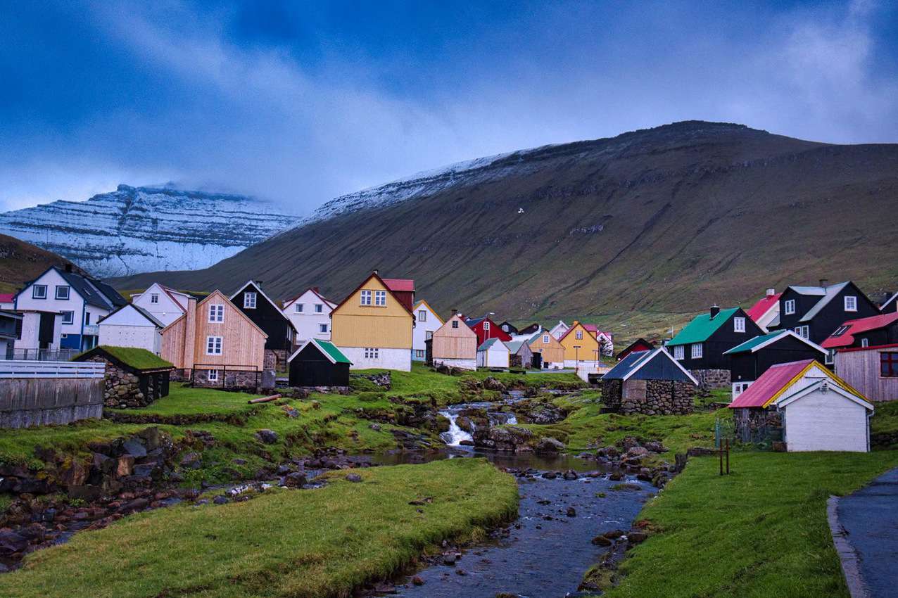 Gjógv, Faroe Islands.