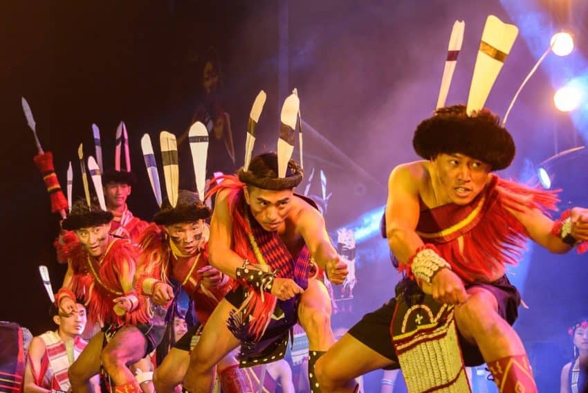 The opening ceremony of the Hornbill Festival features a variety of acts, including dancing, drumming and singing.