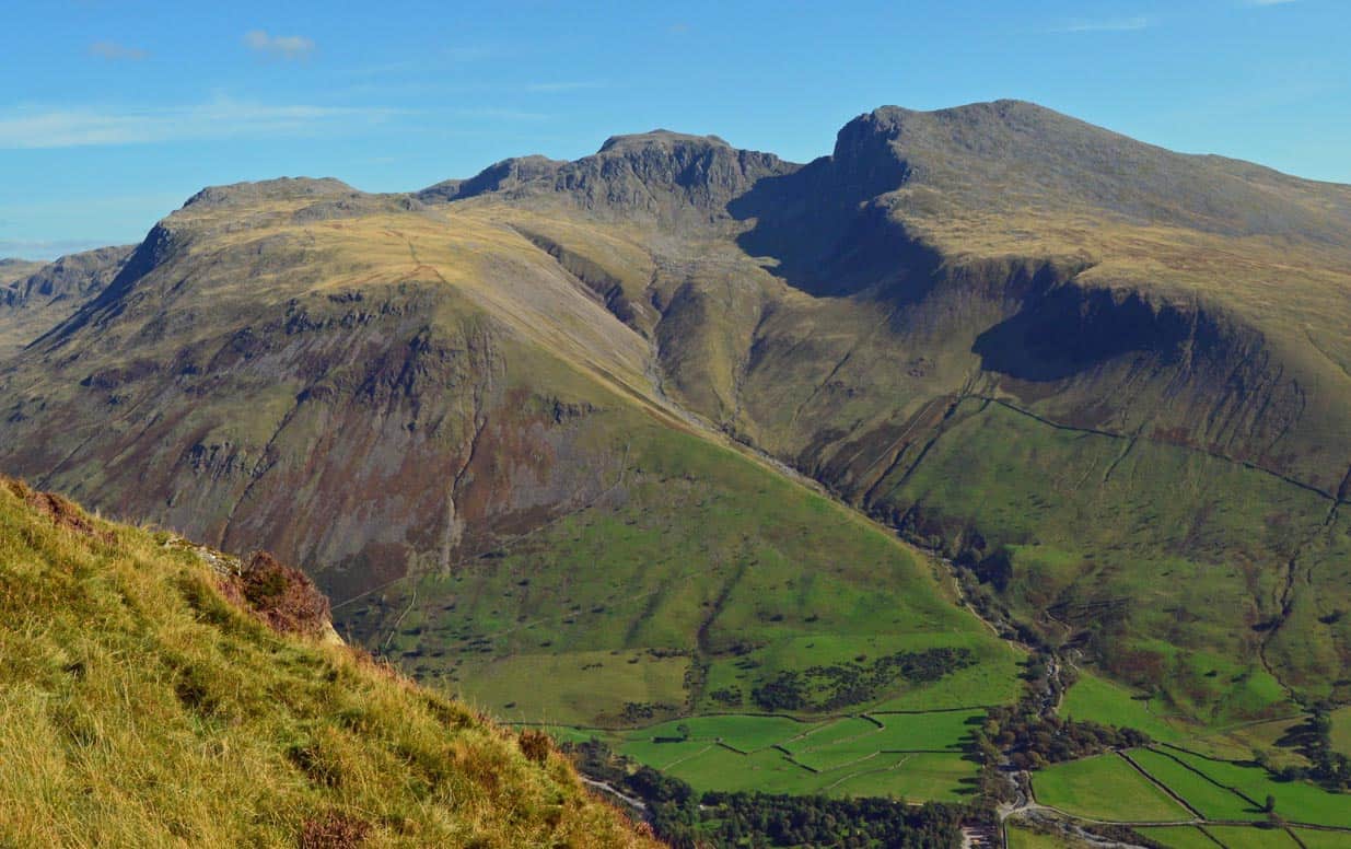 Scafell Pike is the tallest mountain in all of England. Doug Sim's photo.