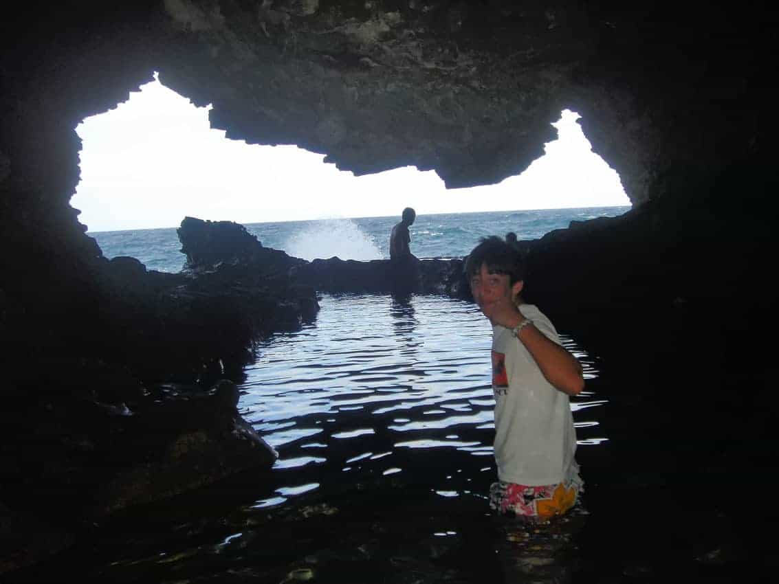 Animal Flower Cave in Barbados. Tab Hauser photo.
