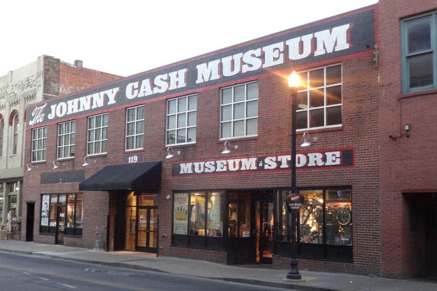 The Johnny Cash Museum in downtown Nashville, Tennessee.