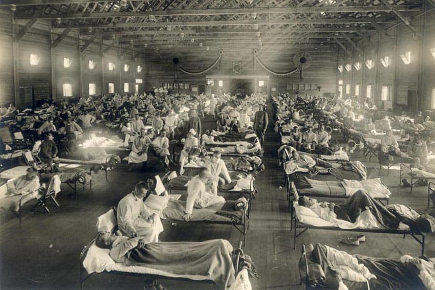 Otis field hospital 1918