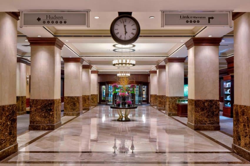 New York Sheraton Times Square lobby