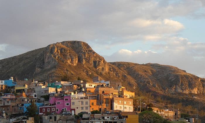 Tim Leffel's view in Guanajuato, Mexico.