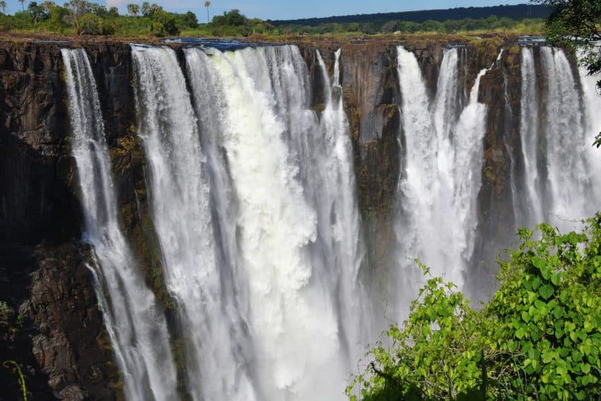 Victoria Falls is one of the seven wonders of the world in Zimbabwe.