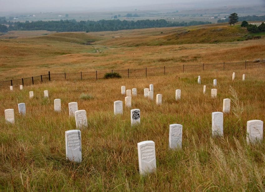 The Little Bighorn Battlefield National Monument is a 10 minute drive from Crow Fair. I'ts worth exploring to understand how this historical battle shaped the West.