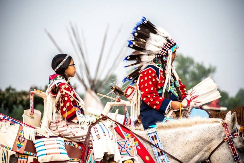 The Indian National Finals Rodeo is one component of the North American Indian Days event that takes place in July on the Blackfeet Indian Reservation.