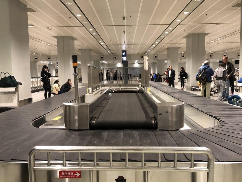 You can avoid the baggage carousel by shipping your luggage to your destination.