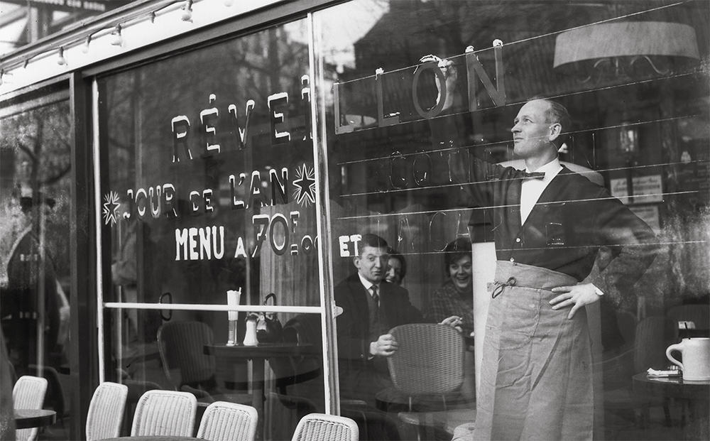 Café La Colisée, Champs-Élysées, 1956