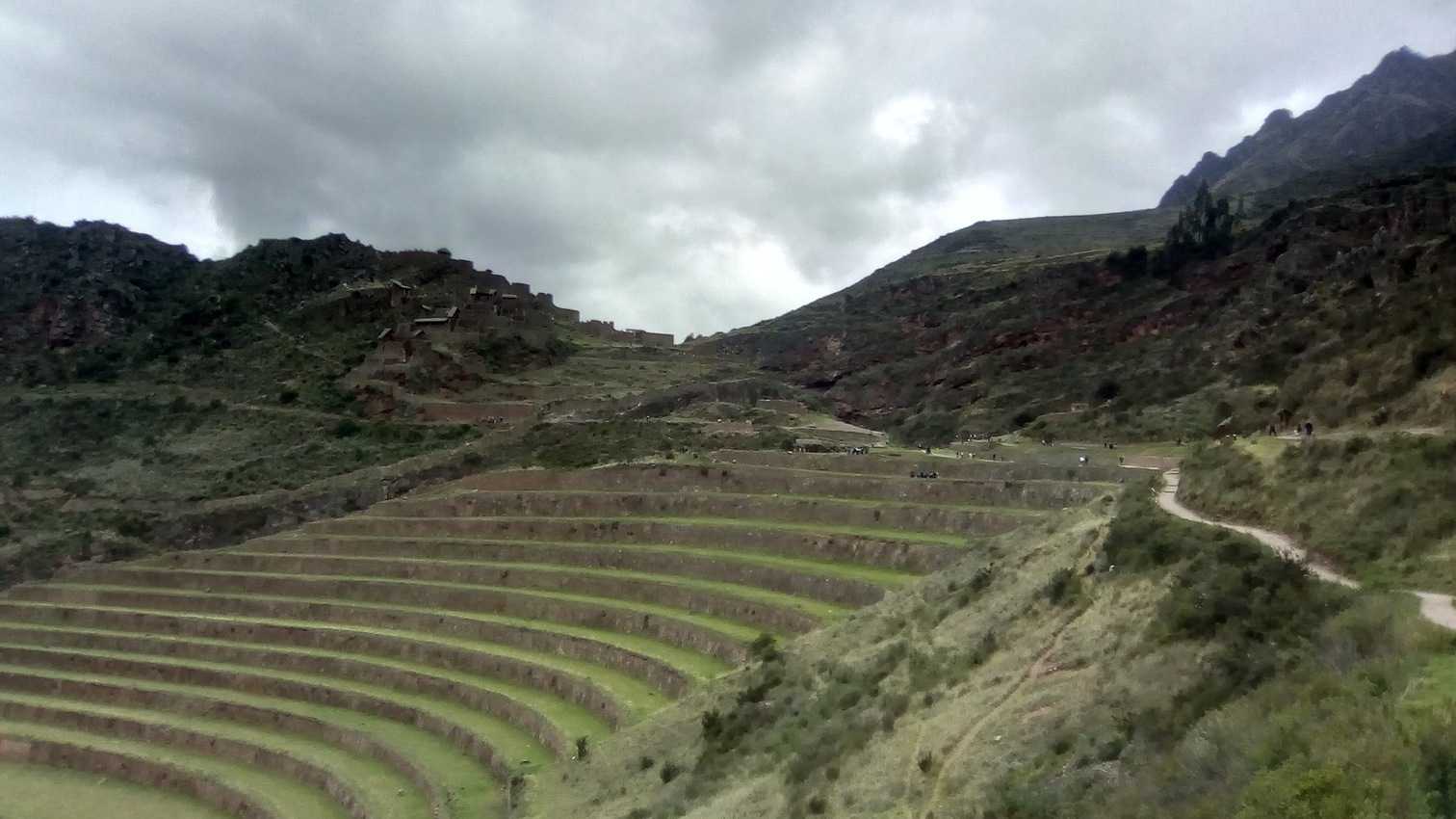pisaq terraces near Cusco Peru
