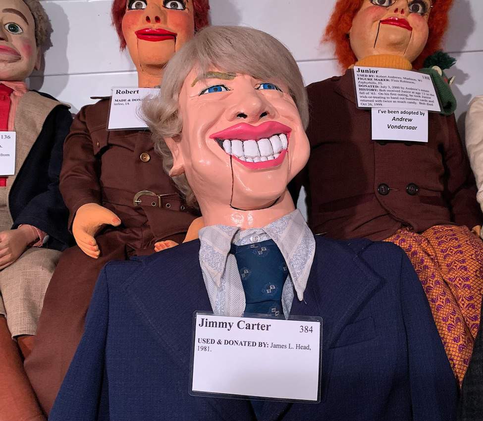 President Jimmy Carter dummy