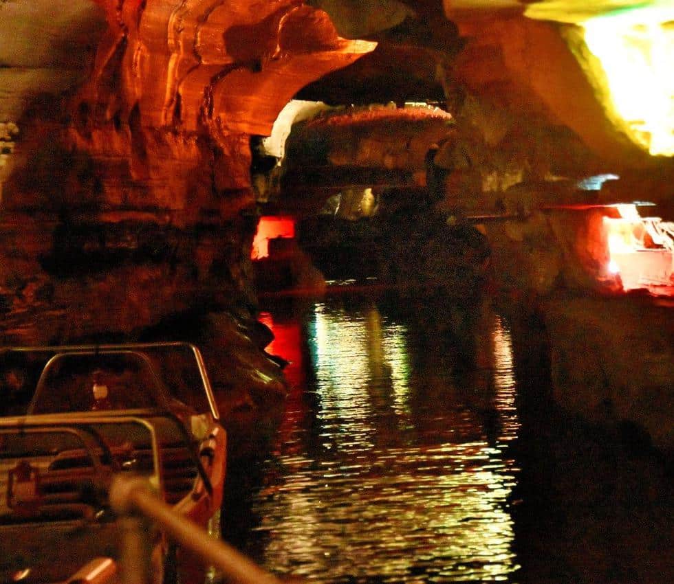 Boat ride in Howe Caverns