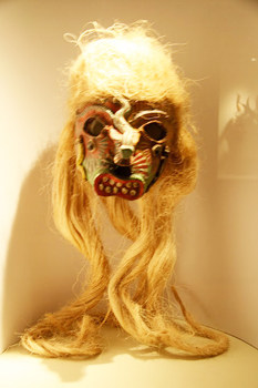 A mask from the Rafael Coronel Museum