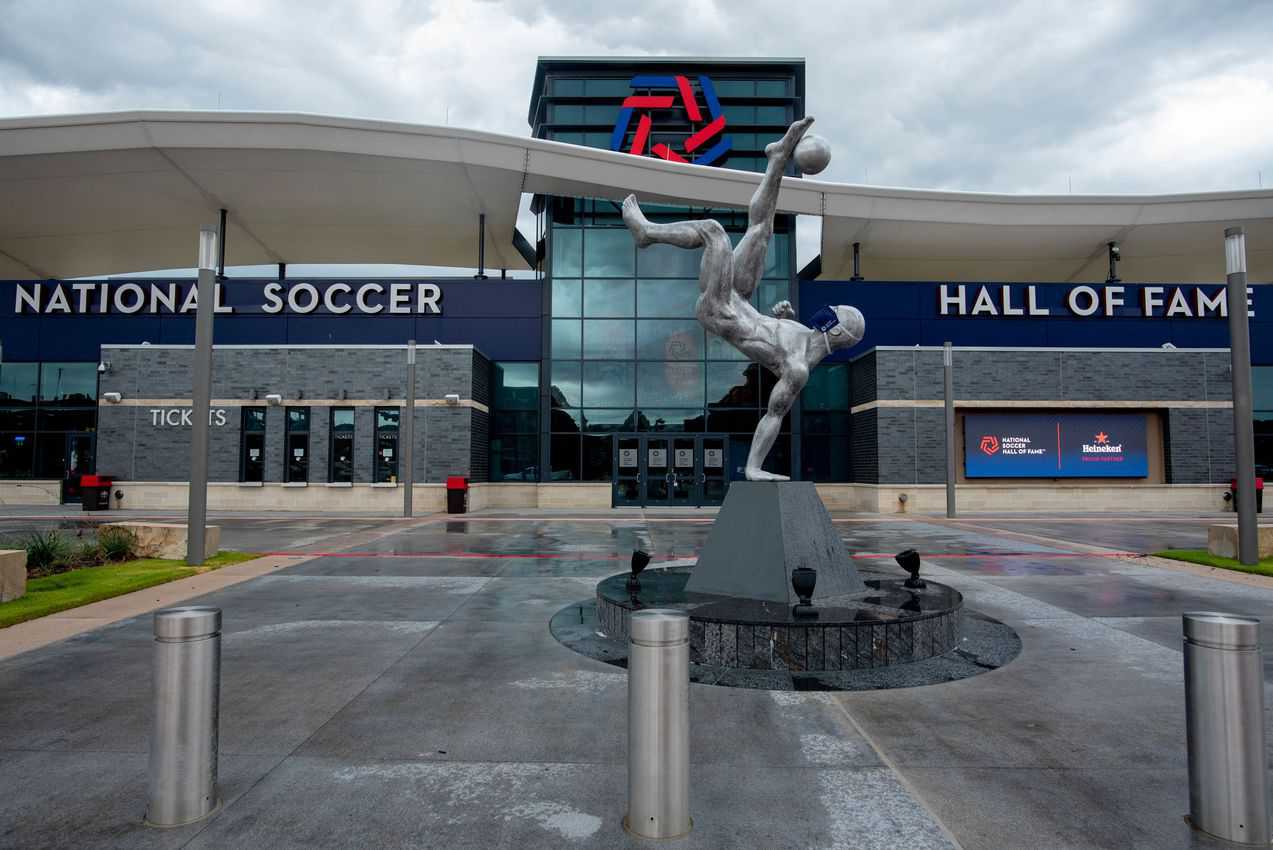 National Soccer Hall of Fame in Frisco, Texas. Fred Mays photo.
