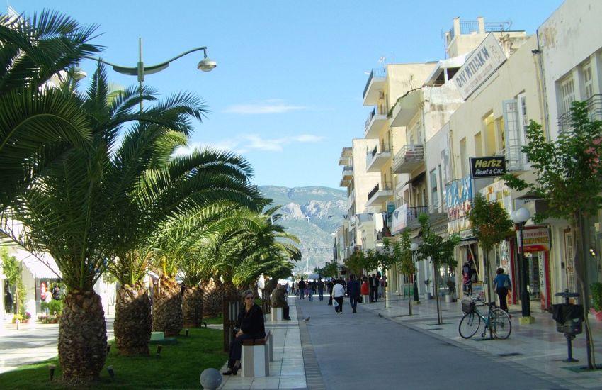 Corinth town street