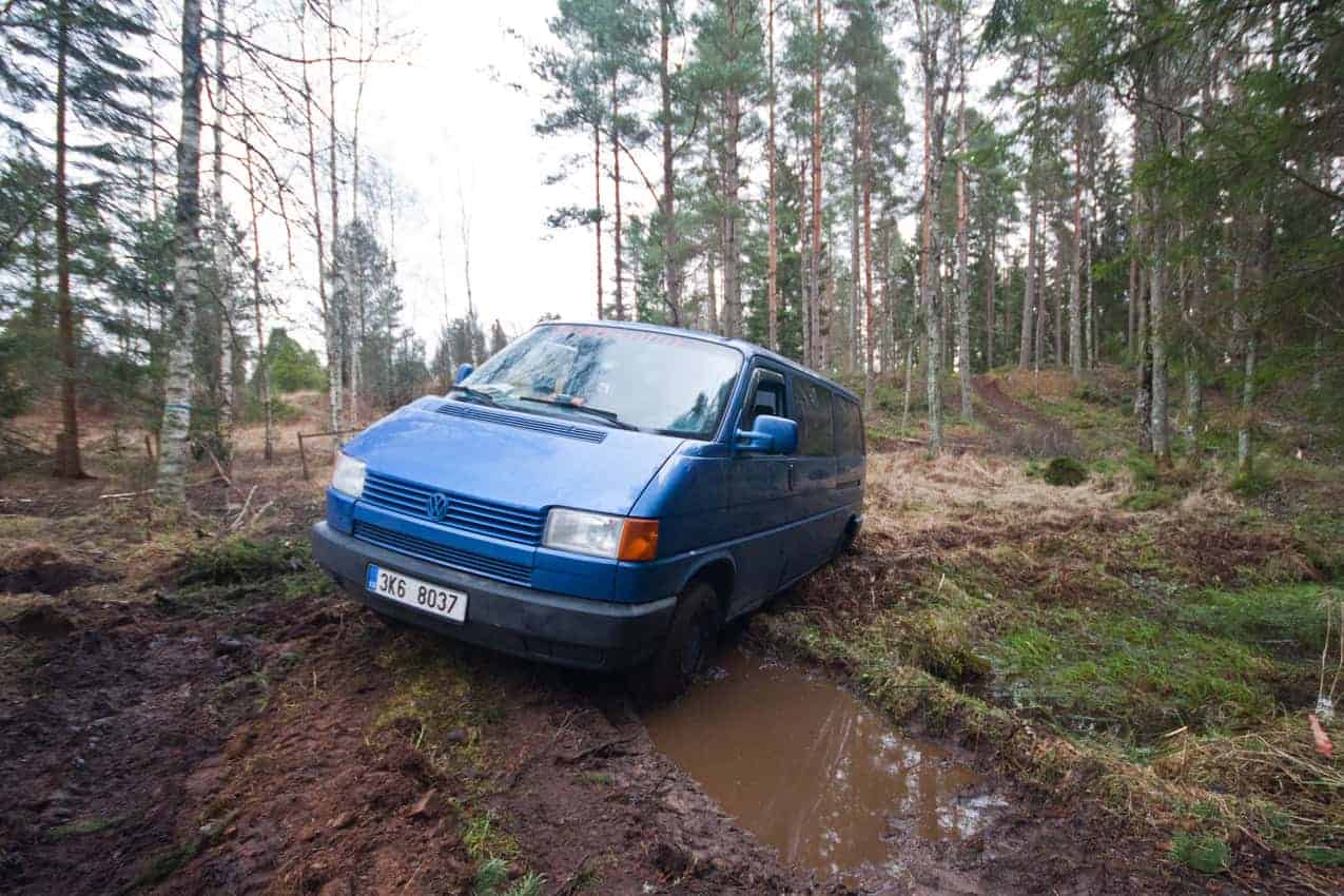 Getting bogged in a Swedish forest - I clearly overestimated my skills and underestimated the Swedish forest! 