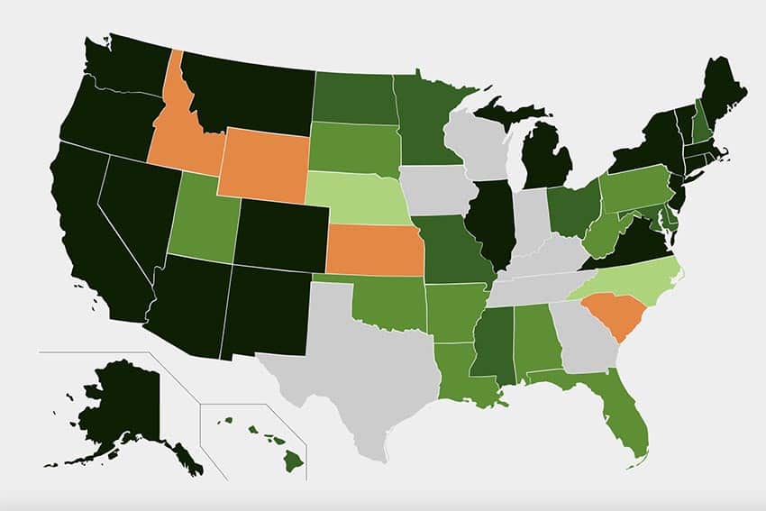 States with Legal Weed